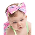 thumbnail image 4 of Hello Kitty Baby Girls Spaghetti Strap Print Romper with Matching Bow Headband, Sizes 0/3M-24M, 4 of 8