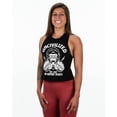 thumbnail image 2 of Uncivilized - Ladies Racerback Cropped Premium Workout Tank Top - X-Large Black, 2 of 3