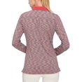thumbnail image 2 of Women's Quick Dry Polo Shirt Long Sleeve Golf Shirt Stretch UV Protection Sports Tennis T-Shirt Size S, 2 of 5
