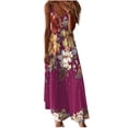 thumbnail image 2 of Robes pour Femmes, Robes Sans Manches à Bretelles Imprimées, 2 of 5