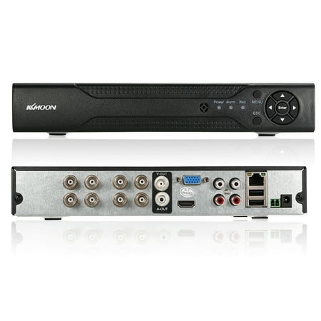 KKmoon 8CH 1080P NVR AHD TVI CVI DVR 5-in-1 Digital Video Recorder P2P