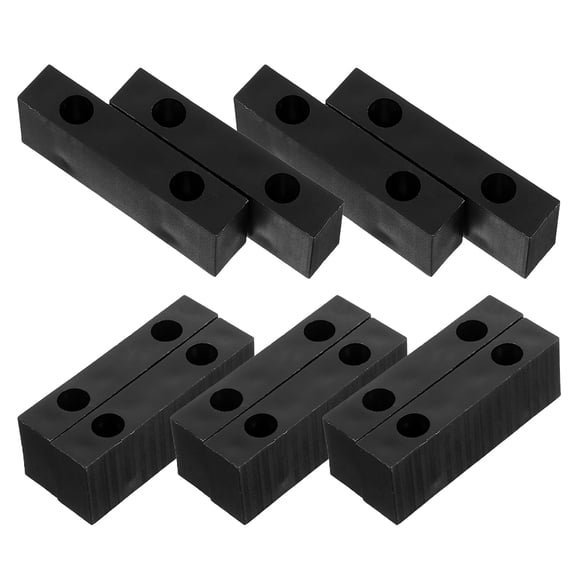 SEWCHICS 10-Pack Black Nylon Window Stoppers for Sliding , Plastic to Prevent Accidental Sliding