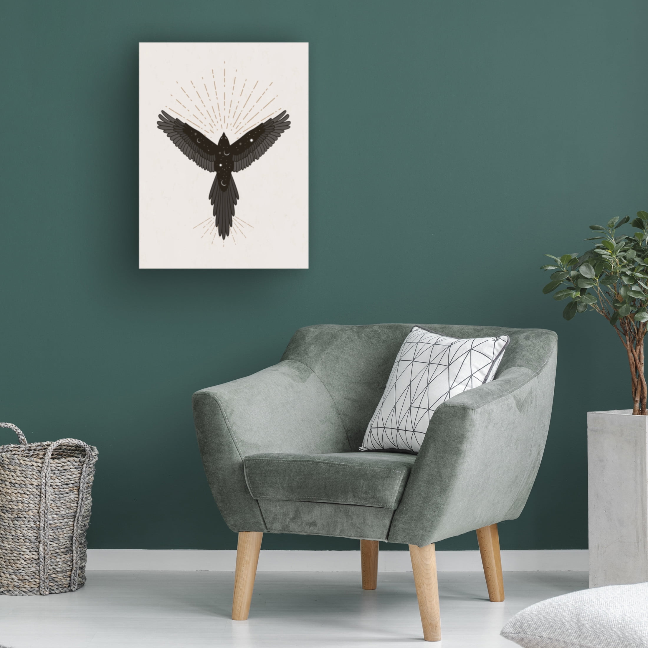 Trademark Fine Art Beth Cai  Spirit Bird Canvas Wall Art