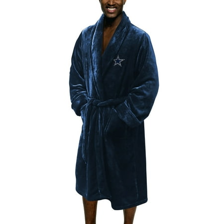 Men's The Northwest Company Navy Dallas Cowboys Silk Touch Robe