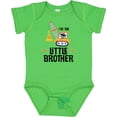 thumbnail image 3 of Inktastic Little Brother Construction Truck Boys Boys Baby Bodysuit, 3 of 5