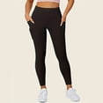 thumbnail image 6 of Leggings with Pockets for Women High Waisted Tummy Control Workout Hip Lift Yoga Pants Activewear Soft Stretchy Athletic Casual Yoga Pants, 6 of 6