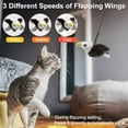 thumbnail image 2 of YOPTOP Interactive Cat Toys Flapping Squirrel for Indoor Cats Rechargeable Cat Toy Vivid Chirping  Automatic Beating Wings Kitty Toys with Catnip for Kitten Exercise  Hanging Toys Self Pl,eagle, 2 of 6