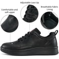 thumbnail image 3 of MeMoride Mens Casual Oxfords Dress Shoes Comfortable Office Business Formal Sneakers for Men, 3 of 6