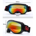 thumbnail image 3 of ZHAOCHENG Gafas, gafas de esquí, antivaho, viento y arena, gafas esféricas grandes, gafas de nieve para montañismo, 3 of 5