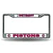 thumbnail image 3 of Cadre de Plaque d'Immatriculation Chromée Detroit Pistons, 3 of 3