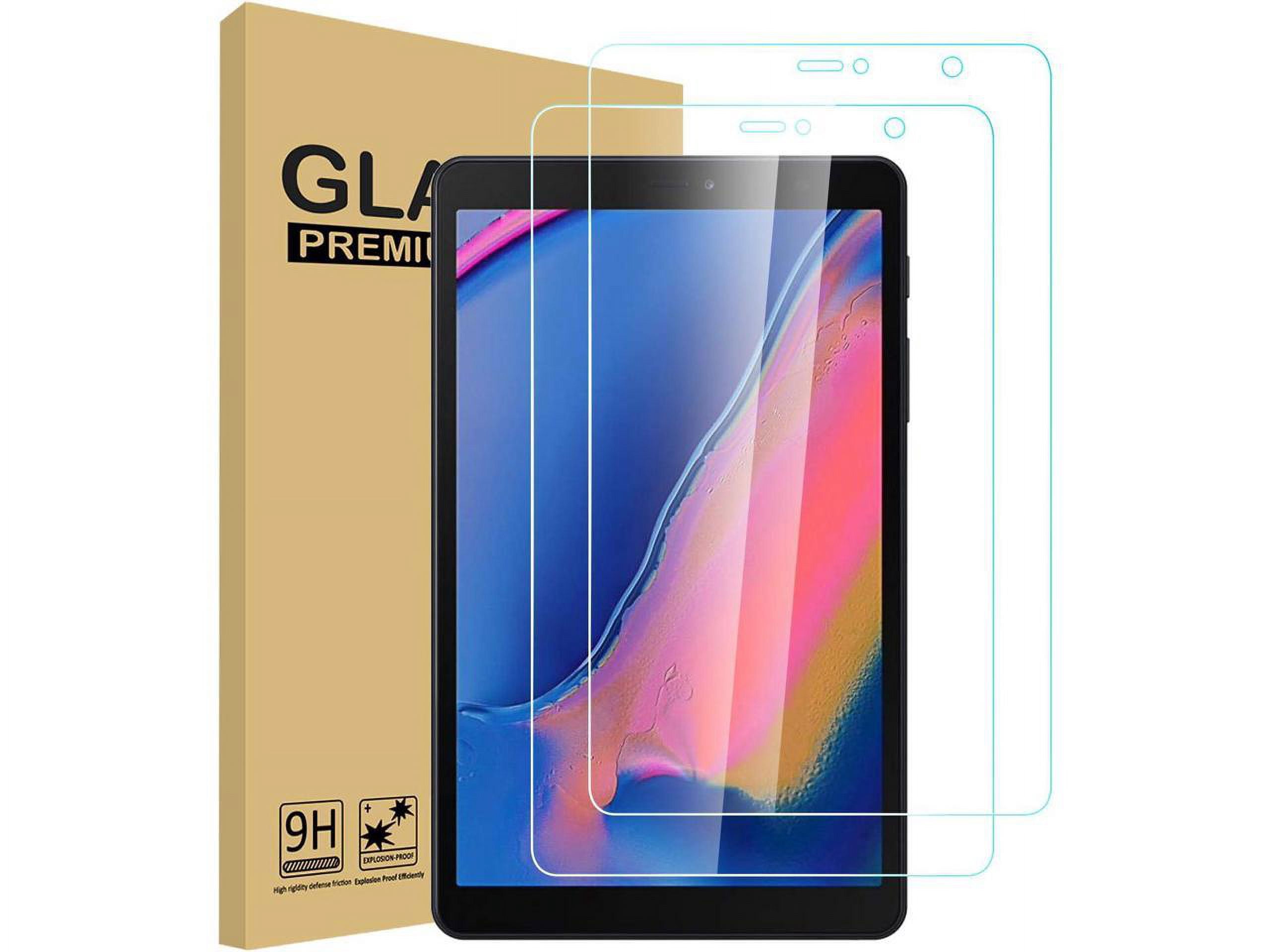 [2-Pack] Screen Protector for Samsung Galaxy Tab A 8.0 inch with S Pen 2019 SM-P205 SM-P200 Tempered Glass Screen Protector Film, S-Pen Compatible,Scratch Resistant