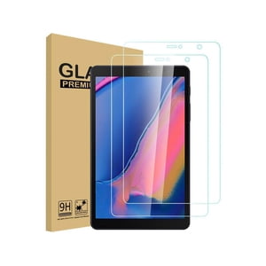 [2-Pack] Screen Protector for Samsung Galaxy Tab A 8.0 inch with S Pen 2019 SM-P205 SM-P200 Tempered Glass Screen Protector Film, S-Pen Compatible,Scratch Resistant