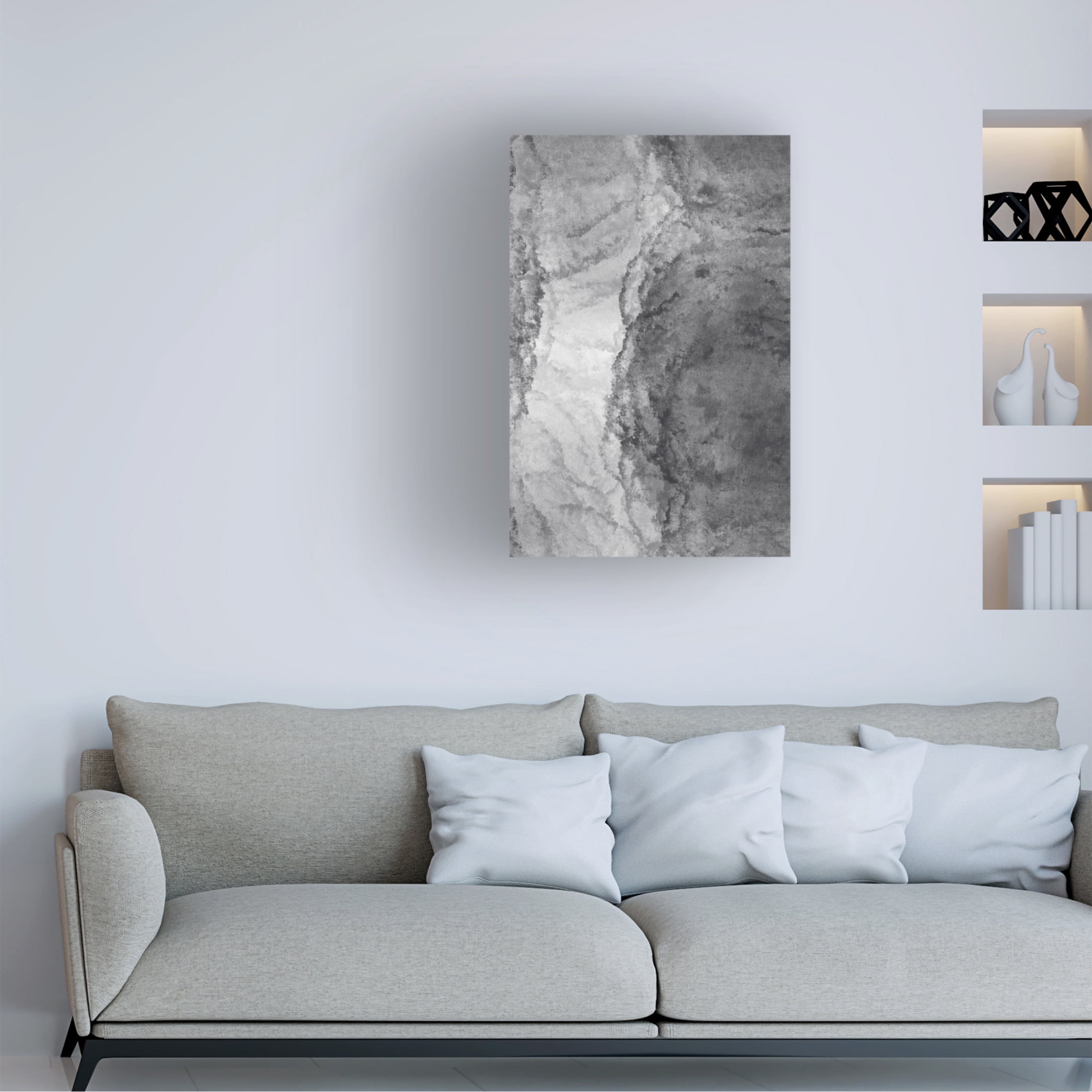 Trademark Fine Art uplusmestudio Soft Texture No 5 Canvas Wall Art
