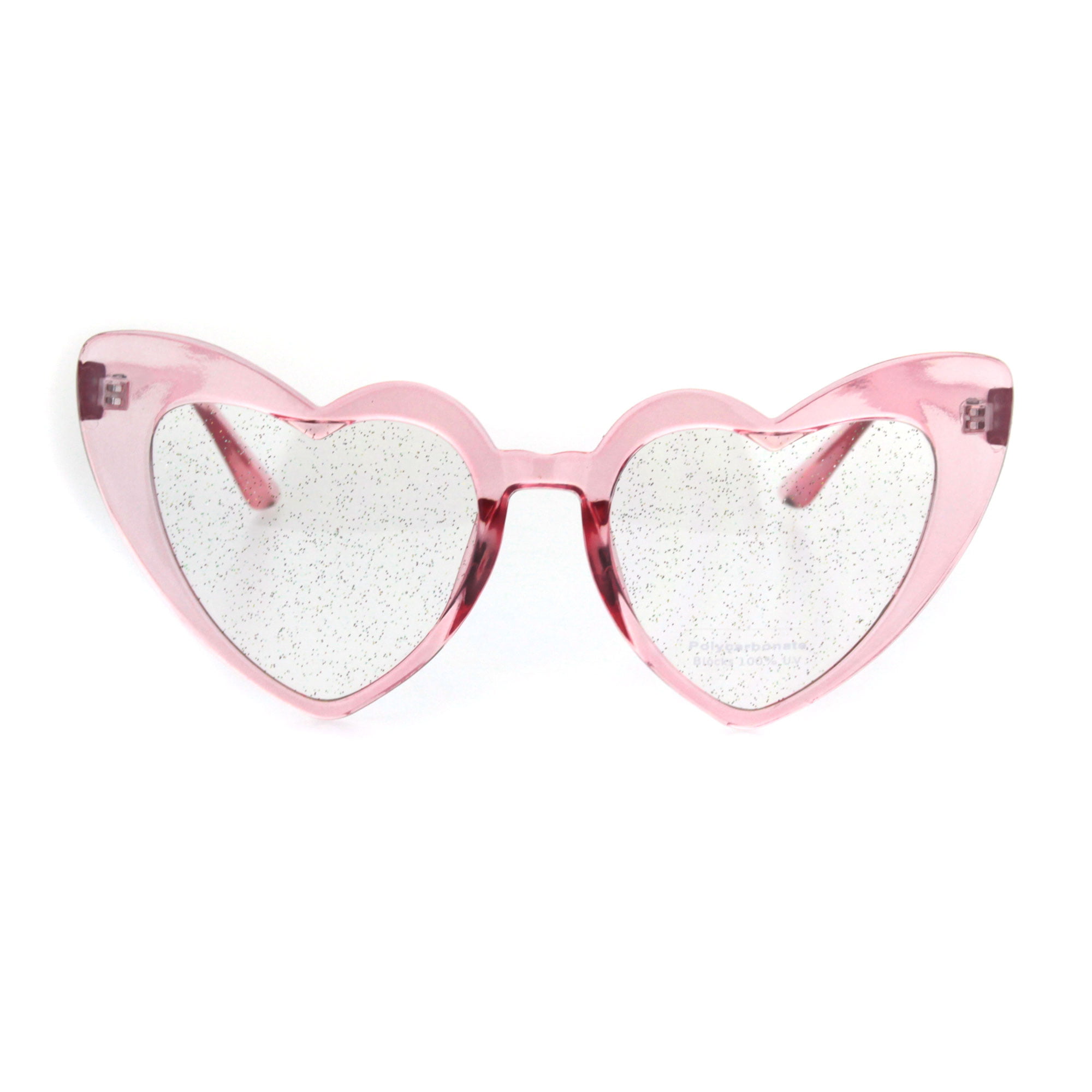 Vintage Retro Womens Plastic Cat Eye Heart Shape Hippie Party Shade Sunglasses 