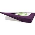 thumbnail image 2 of DNG Creations 1 Piece Box Spring Cover 100% Egyptian Cotton Wrap Around 4 Sides for Hotel & Home, Fits Box Springs up to 18 Inch Deep Pocket ( Solid Plum - King ), 2 of 7