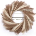 thumbnail image 4 of Perfnique Pampas Grass Wreath, 25'' Faux Pampas Wreath for Front Door, Artificial Pampas Wreath for All Seasons, Boho Wall Decor, Farmhouse Pampas Grass Garland, DIY Wreath Arrangement (Ivory&Taupe), 4 of 6