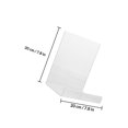 thumbnail image 2 of KAKOWELY Soporte De Acrílico Transparente Para Libros Y Revistas Ideal Para Uso En Casa Con Simple Y Seguro, 2 of 8