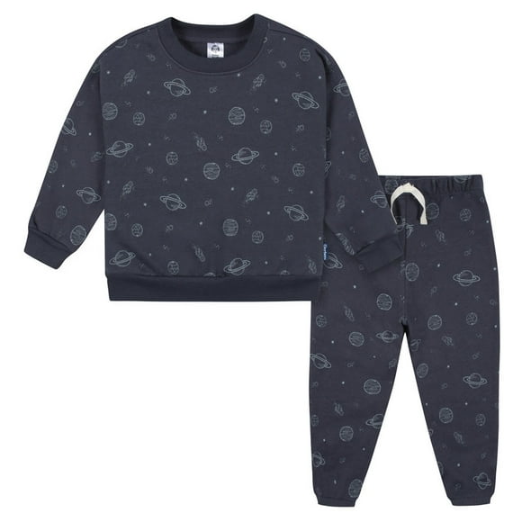 Set Sudadera y Pants Gerber Niño Azul Talla 3 Años