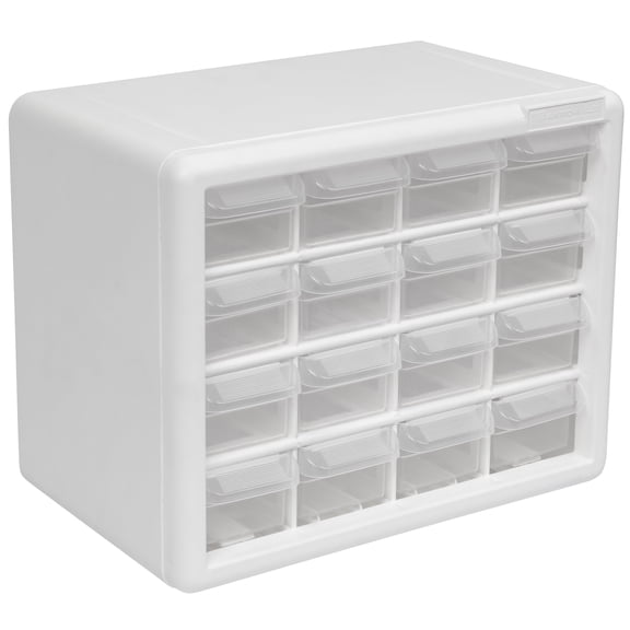 16-Drawer Plastic Storage Cabinet