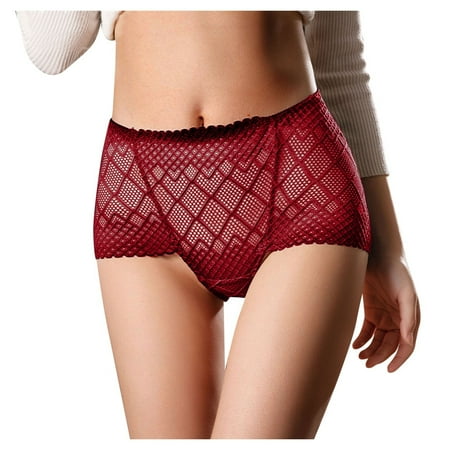 SZXZYGS Lingerie For Women Plus Size Snap Crotch Panties For Women Lace Up Panty Underwear Plus Size Summer
