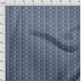 thumbnail image 4 of oneOone Tissu en Rayonne Bleu Texture Tissu pour Robe Tissu Imprimé au Mètre 56 Pouces de Large, 4 of 4
