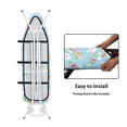 thumbnail image 5 of HELLHERO Christmas Ironing Board Cover Easy Fit Hook and Loop Durable Ironing Board Protector Cover 15x54 Inch(Not Suitable for Bleaching), 5 of 6