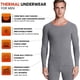 thumbnail image 4 of Ropa interior térmica para hombre, ropa de otoño sin costuras de felpa, pantalones de otoño (gris), 4 of 5