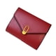 thumbnail image 1 of Guardurnaity Monedero pequeño y elegante para mujer, adecuado para todas las edades, cartera triple, carteras para mujer, monedero pequeño Bolsas de mensajero y de hombro rojo, 1 of 6