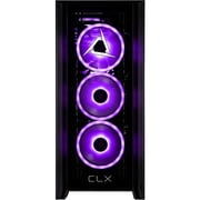 CLX SET Liquid Cooled Gaming Desktop Computer, AMD Ryzen 9 9900X3D 4.4GHz, 32GB RAM, 2TB SSD, NVIDIA GeForce RTX 5090 32GB, Windows 11 Home, Black