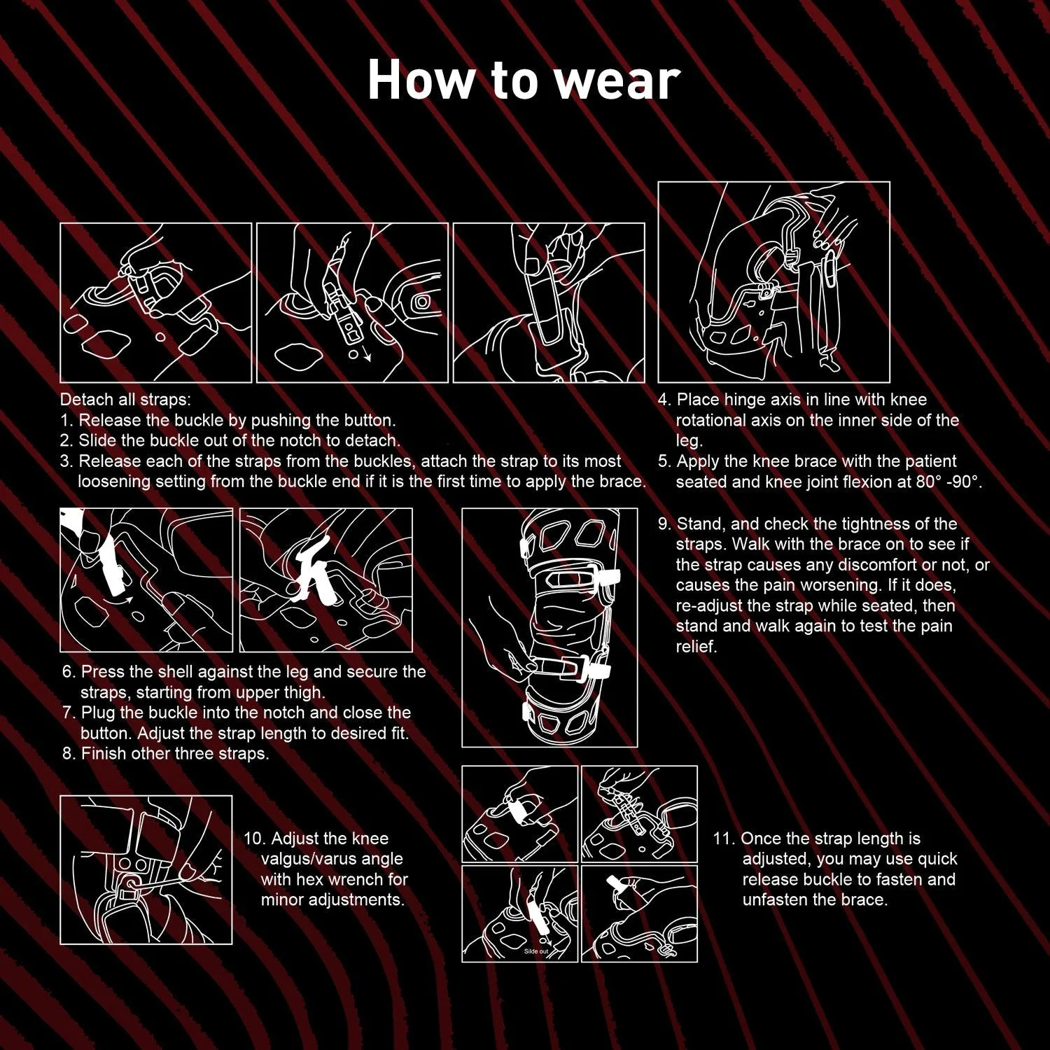 Zoyer Recovery+ Telescopic Pro Knee Brace