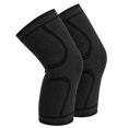 thumbnail image 1 of Bienvenido 2 protectores de rodilla antideslizantes y transpirables para hombres, para correr al aire libre, ciclismo (negro L), 1 of 6