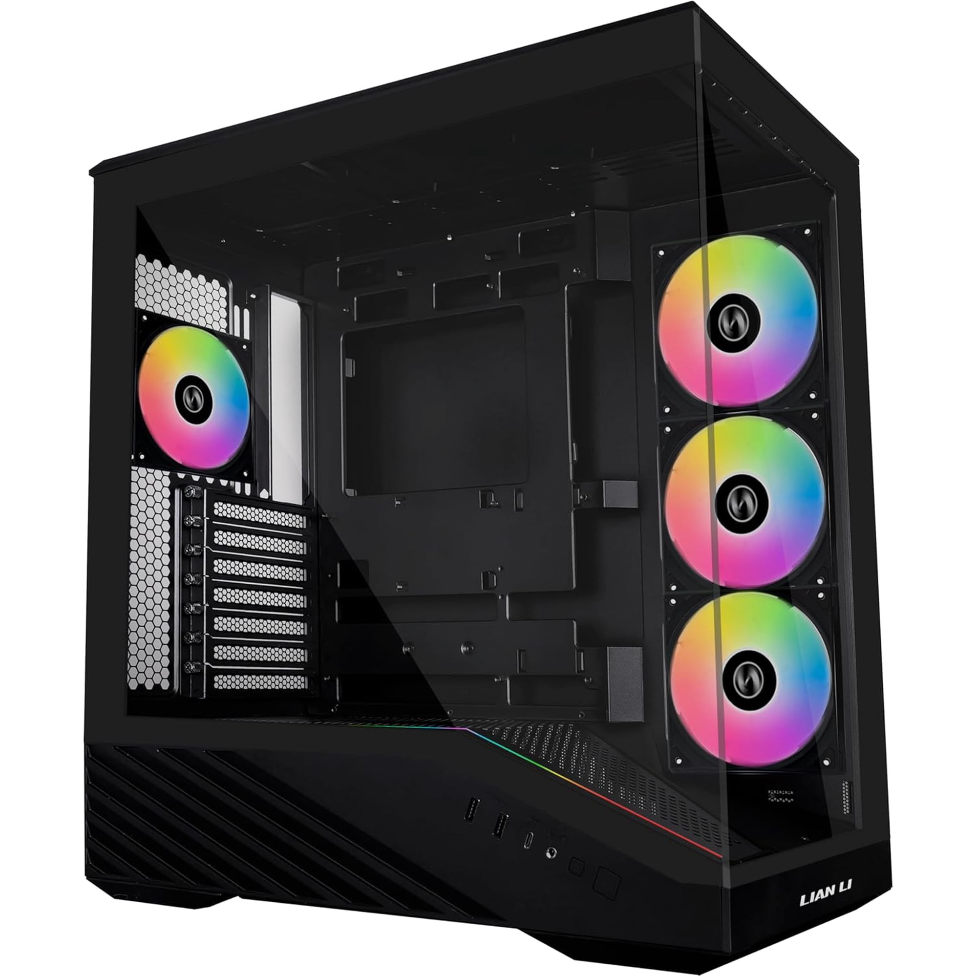 V100-ATX Mid-Tower PC Case-Black-V100RX