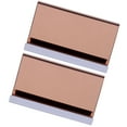 thumbnail image 4 of 2pcs Novel Fashion Multifunction Simple Practical Stainless Steel Cards Organizers Business Card Racks Card Display Stands for Office, 4 of 8