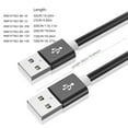thumbnail image 3 of USB 2.0 Fast Charging Cable 480Mbps Transfer Speed USB 2.0 Male to Male for USB Drive Reader Hard Drive Laptops, 3 of 9