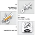 thumbnail image 4 of Water Shut Off Valves 1-in 2-out Dual Uses Water Tap Washing Machine Faucet, 4 of 8