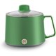 thumbnail image 1 of Olla eléctrica antiadherente portátil, multicocina eléctrica de 1,7 L con controles de potencia duales para salteados, bistec, pasta, ramen para dormitorio y apartamento (verde) ER, 1 of 5
