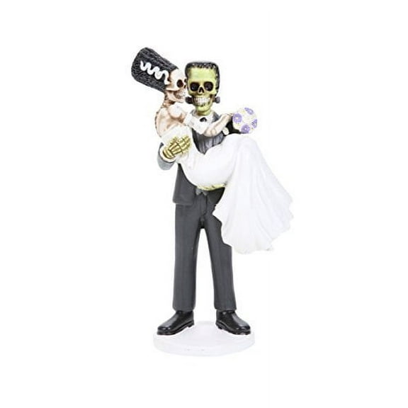 Frankenskull And Bride Figurine