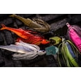 thumbnail image 4 of 6th Sense – Jigsaw Minnow 4.8 Soft Plastic Swimbait Trailer for Vibrating Jigs, Ribbed Paddle Tail Bass Fishing Bait, 4 of 6
