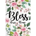 thumbnail image 3 of Briarwood Lane Floral Bless Our Home Double-Sided Garden Flag, 3 of 4
