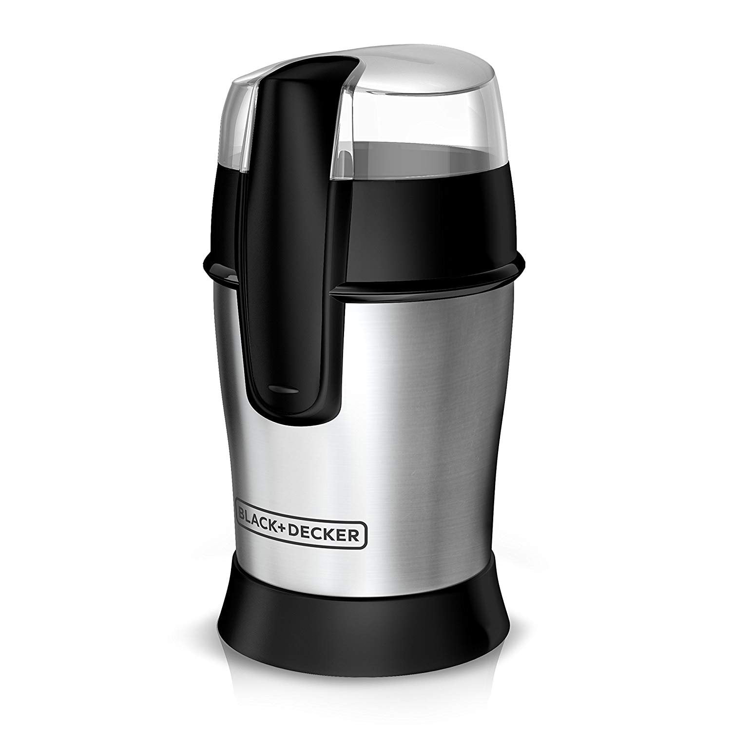 BLACK+DECKER CBG100S Bean Coffee Grinder, OtherSize, White,Stainless