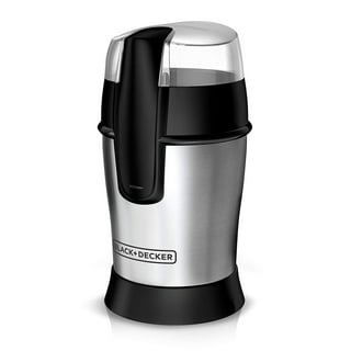 Salton 2.1 oz. Black Blade Smart Herb and Coffee Grinder with Programmed  Precision Grinding CG1770 - The Home Depot