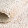 thumbnail image 4 of Rugs.com Bano Everyday Bath Mat Collection Rug – 1' 8 x 2' 7 Sandy Beige Machine Washable Shag Bath Mat, Extra Soft and Absorbent, Non-Slip, Quick Dry, Perfect for Bathroom, 4 of 7