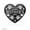 Black, variant on RealSteel Mother’s Day Heartwarming Wishes – Floral Metal Wall Art with Heart & Script Text – Thoughtful Gift for Moms & Grandmothers (Rust, 26.7"x30")