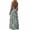 A1-Light Green74, variant on XIAOCHA Summer Floral Maxi Dress for Women Porcelain Print Thin Strap Back Tie Deep Open Back Vacation Gowns