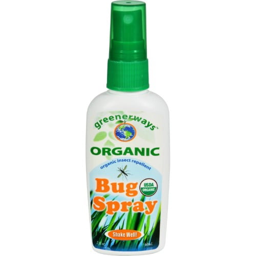 Greenerways Organic Bug Spray, 2 Oz