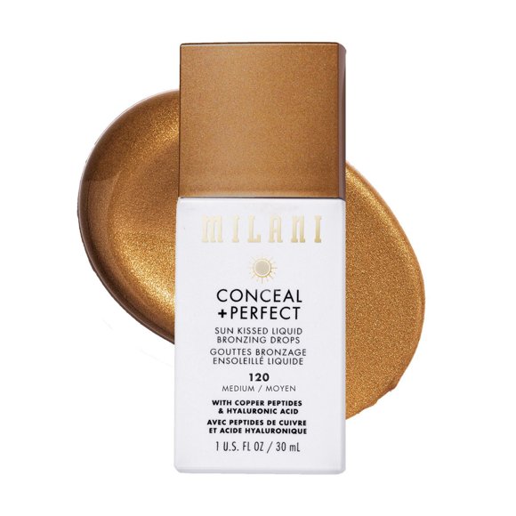 Milani Conceal + Perfect Sun Kissed Liquid Bronzing Drops