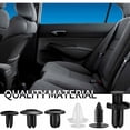 thumbnail image 4 of Juego de grapas de plástico para coche, remaches de sujeción, remaches de plástico de sujeción protectora, color negro, universal, para paneles de puertas de coches, con alicates de, 4 of 5