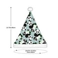 thumbnail image 3 of Cauagu Panda And Eucalyptus for Adult Christmas Hat,1-Pack Xmas Holiday Hat Santa Hat for Women & Men Festive Headwear Accessories Fit for Christmas/New Year/Party, 3 of 6