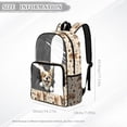 thumbnail image 7 of Xoenoiee Corgi Dog Paw Bone Print Kids Clear Backpack for Girls See Through Preschool Kindergarten Elementary School Backpack Transparent Bookbag Schoolbag Daypack with Adjustable Padded Straps, 7 of 7