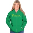 thumbnail image 4 of Duffer Funny Golfer Insult Golfing Zip Up Hoodie Men's Women's Brisco Brands X, 4 of 6